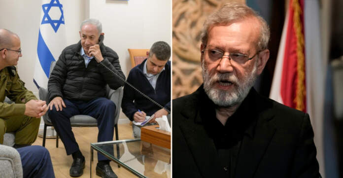 Netanyahu Larijani Mak 2