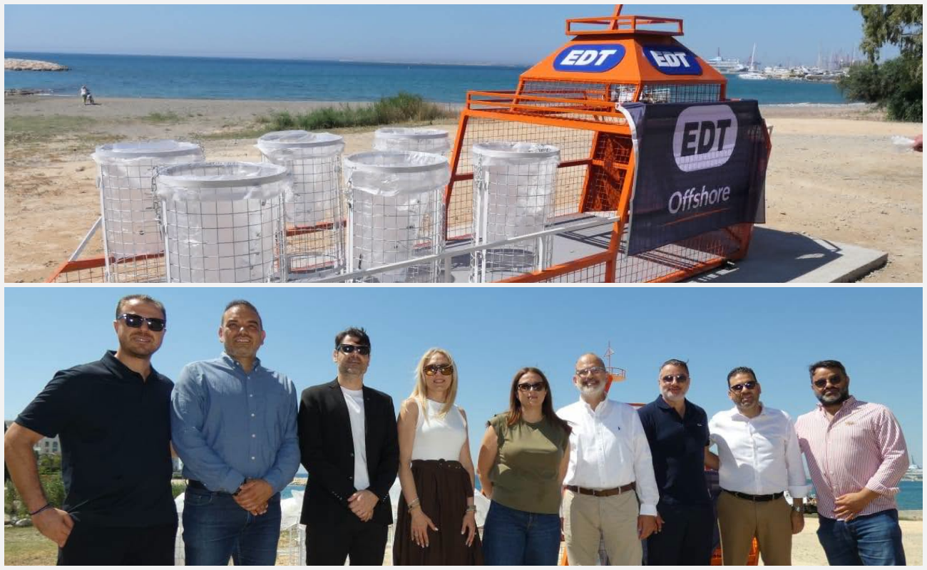 EDT&rsquo;s Recycling Ship at Aktaia Odos (pics-video)