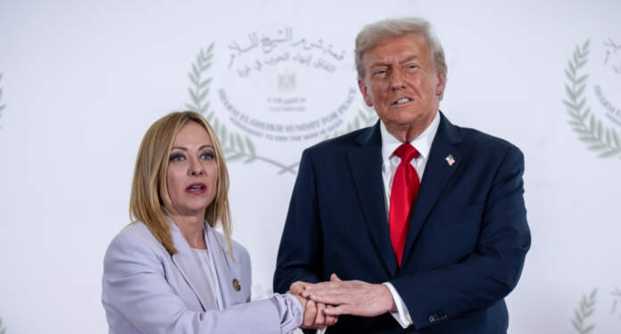 Meloni Trump Mak1