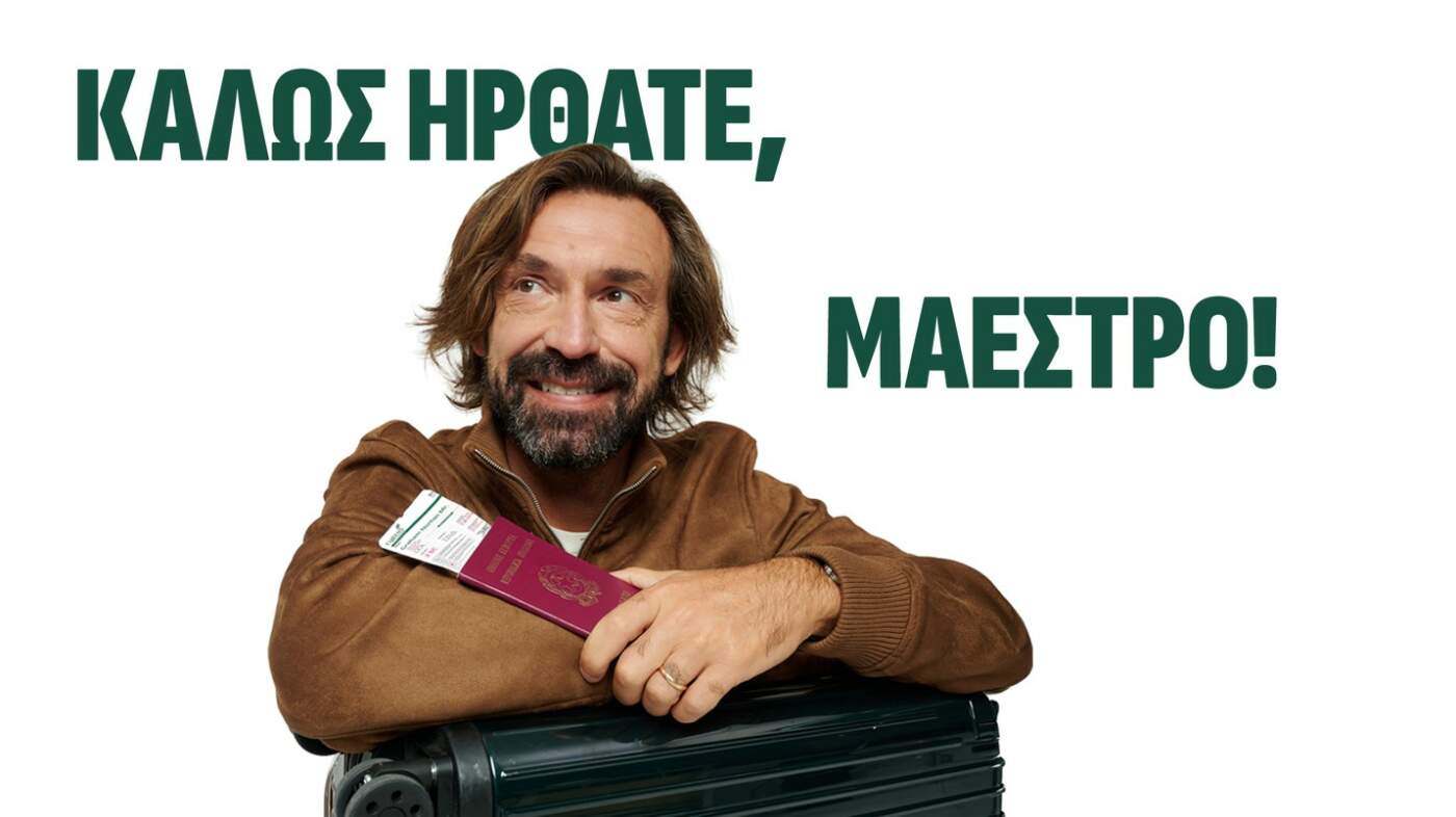 Andrea Pirlo, o &nu;έ&omicron;&sigmaf; brand ambassador &tau;&eta;&sigmaf; Cyprus Airways