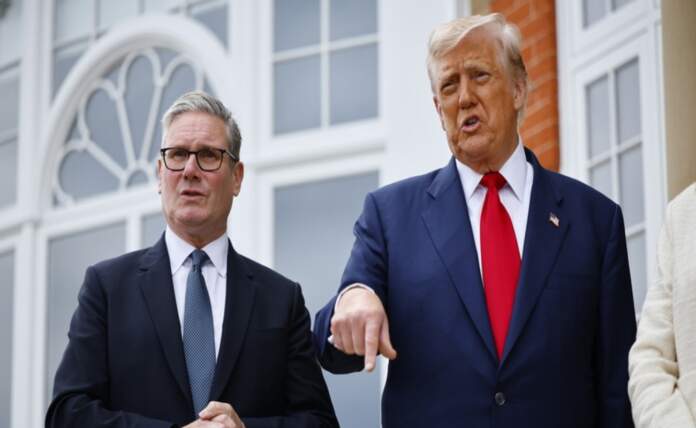 Trump Starmer