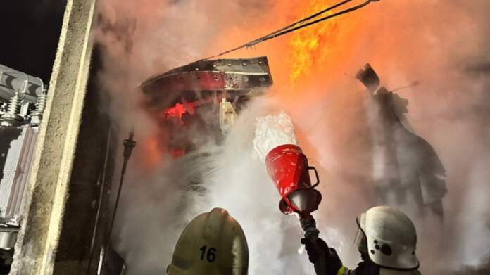 Ukraine Odessa Fire